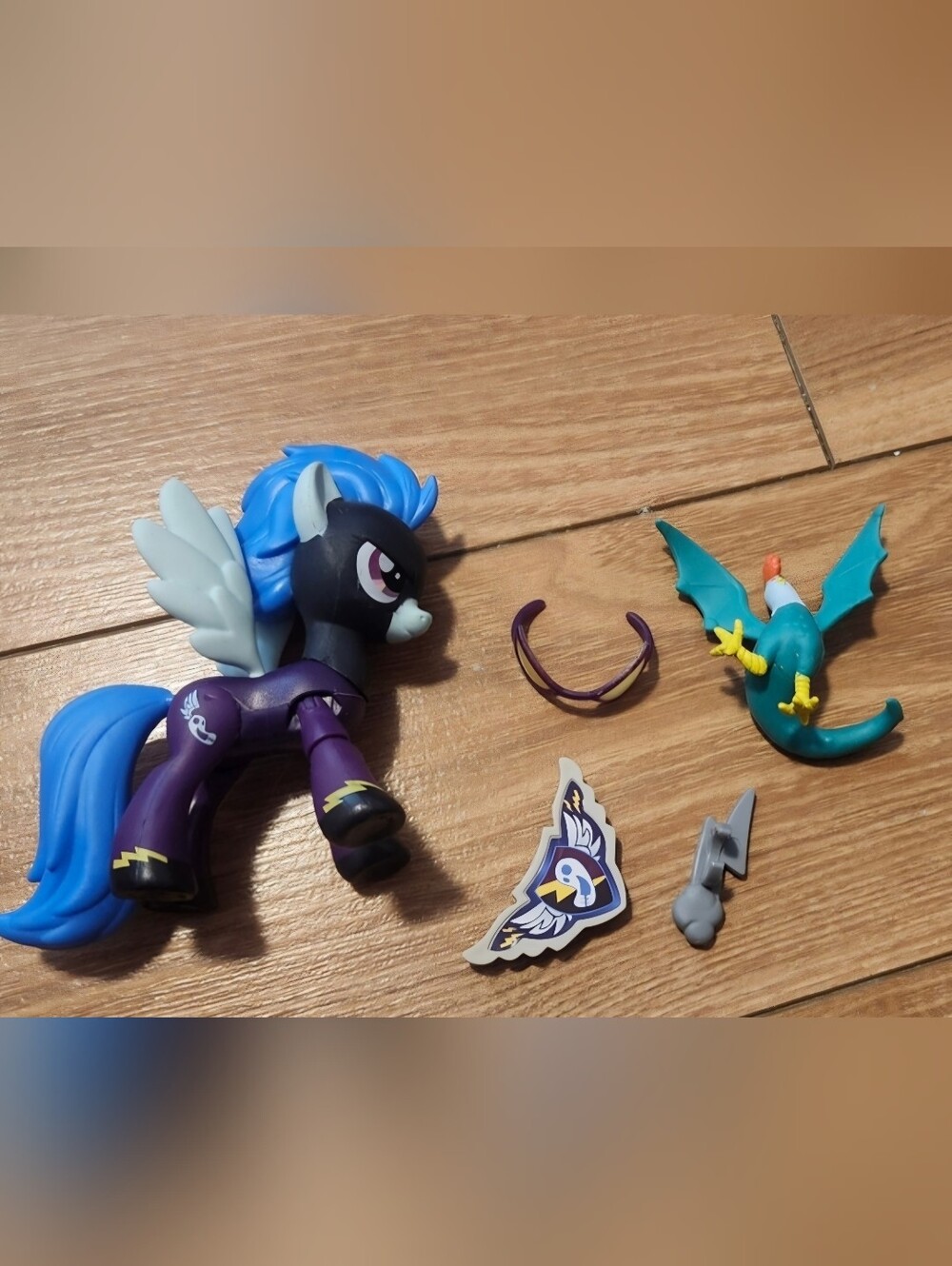 My Little Pony Guardians Of Harmony Shadow Bolt Figure With Accessories